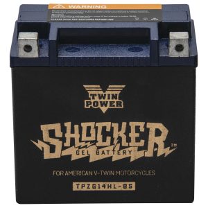 TWIN POWER Shocker Gel Battery - TPZG14HL-BS